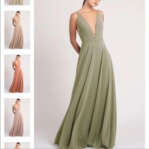 Jenny Yoo Hollis dress - sage
